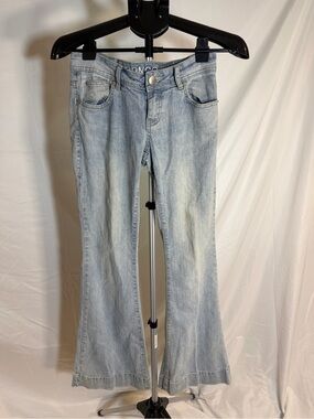 Y2K BONGO Light Blue Flare Jeans
